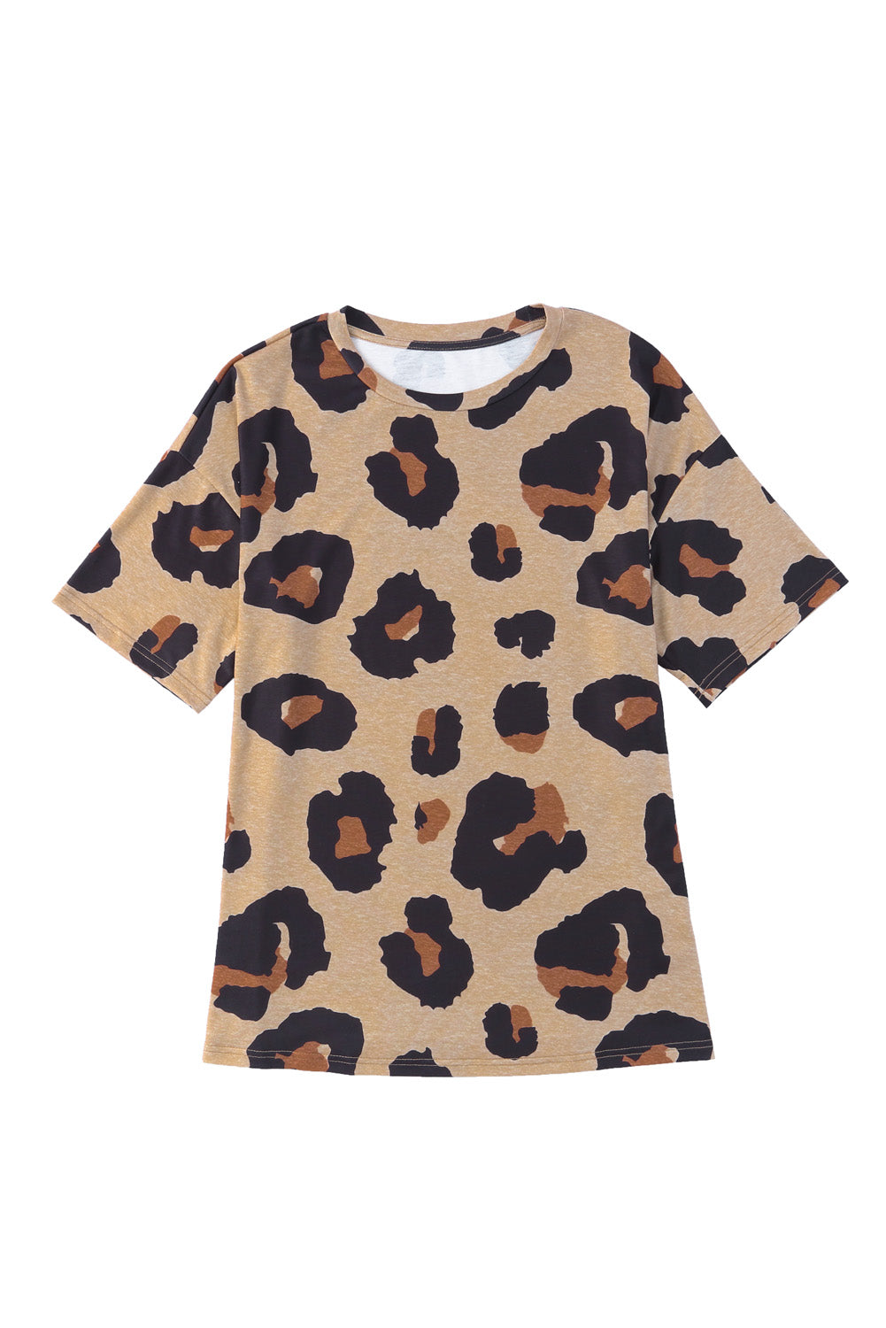 Cheetah Casual Oversized Boyfriend Style T Shirt